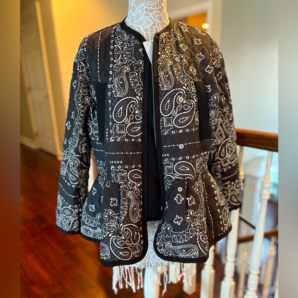 Sacai Paisley jacket
